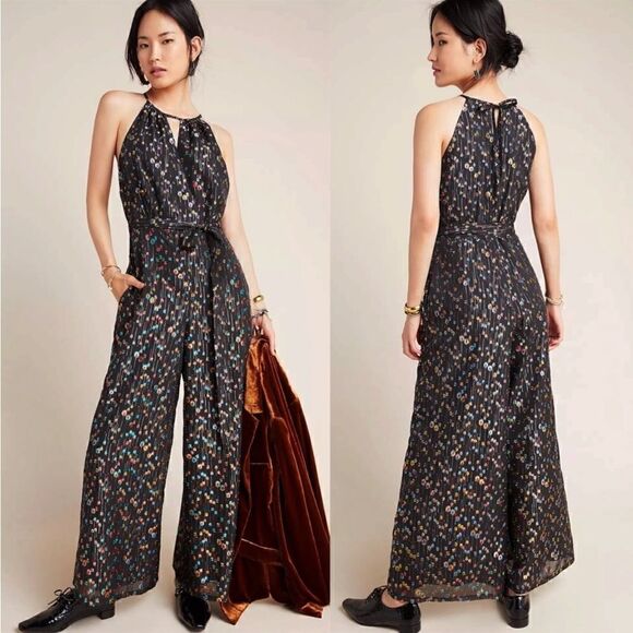 Anthropologie Edita Eva Franco Jumpsuit Size 10 - Picture 1 of 9